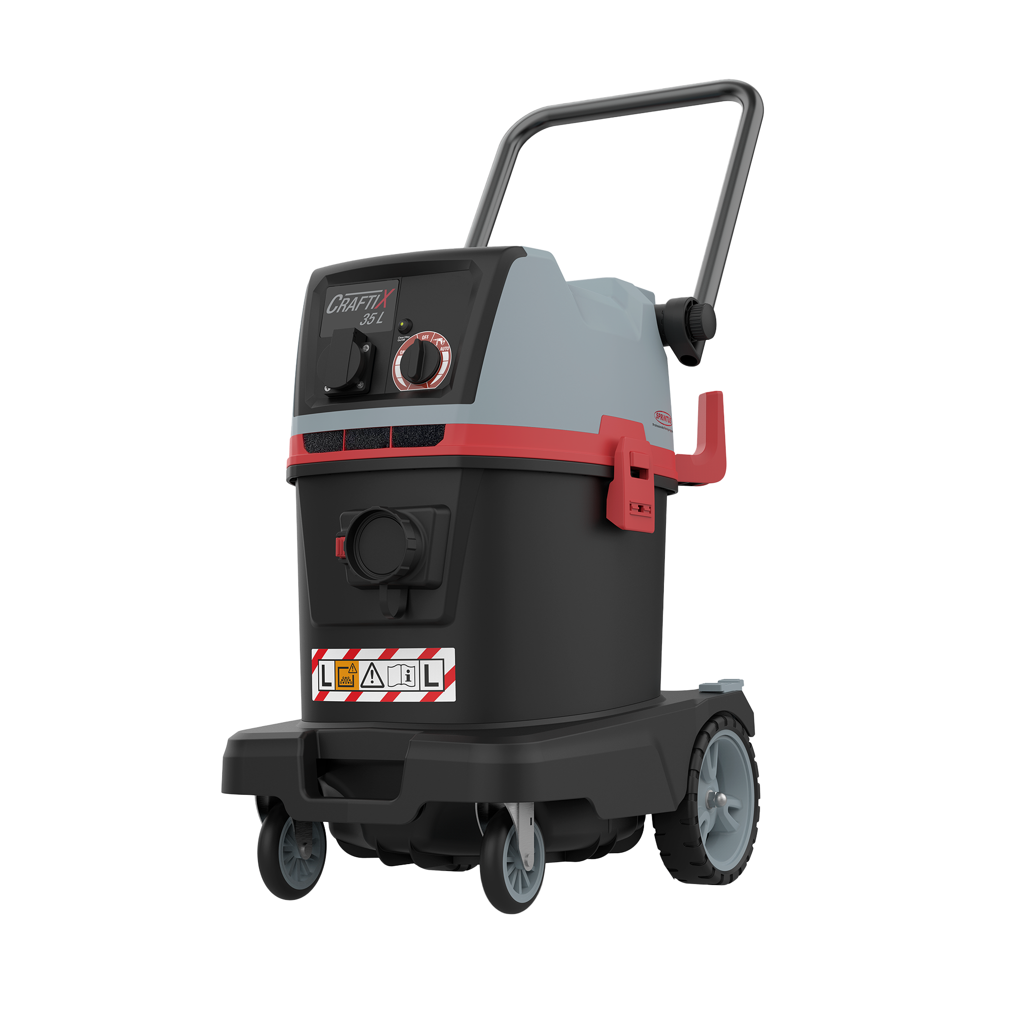 CraftiX 35 L Sicherheitssauger, 35 Liter, 1200W