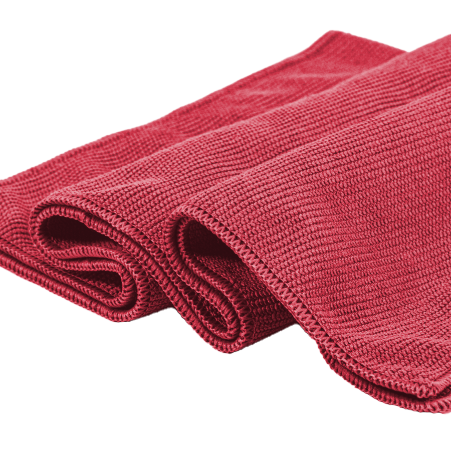 Microfasertuch Frotty rot 38x38cm