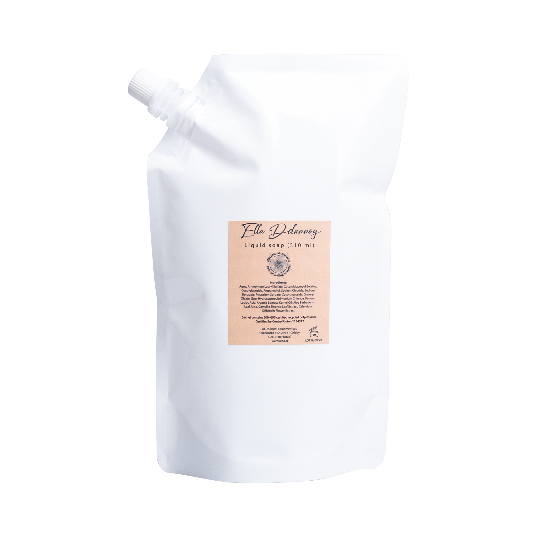 Ella Delannoy Flüssigseife 310 ml Pump System Nachfüllung