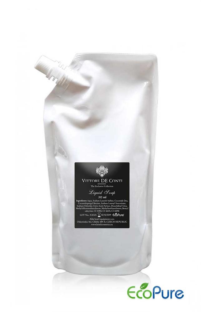 Vittore De Conti Flüssigseife 310 ml Pump System Nachfüllung