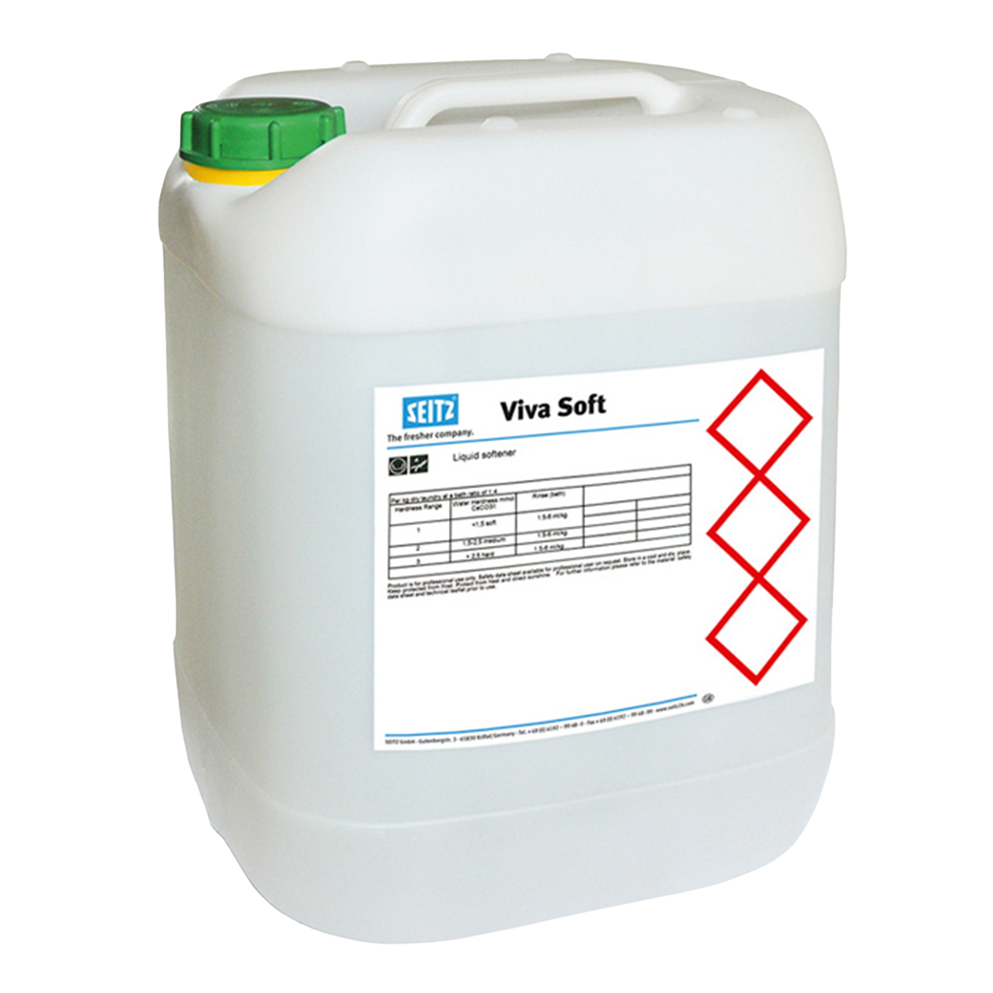 Viva Soft Konzentrierter Hygieneweichspüler 20 kg Kanister