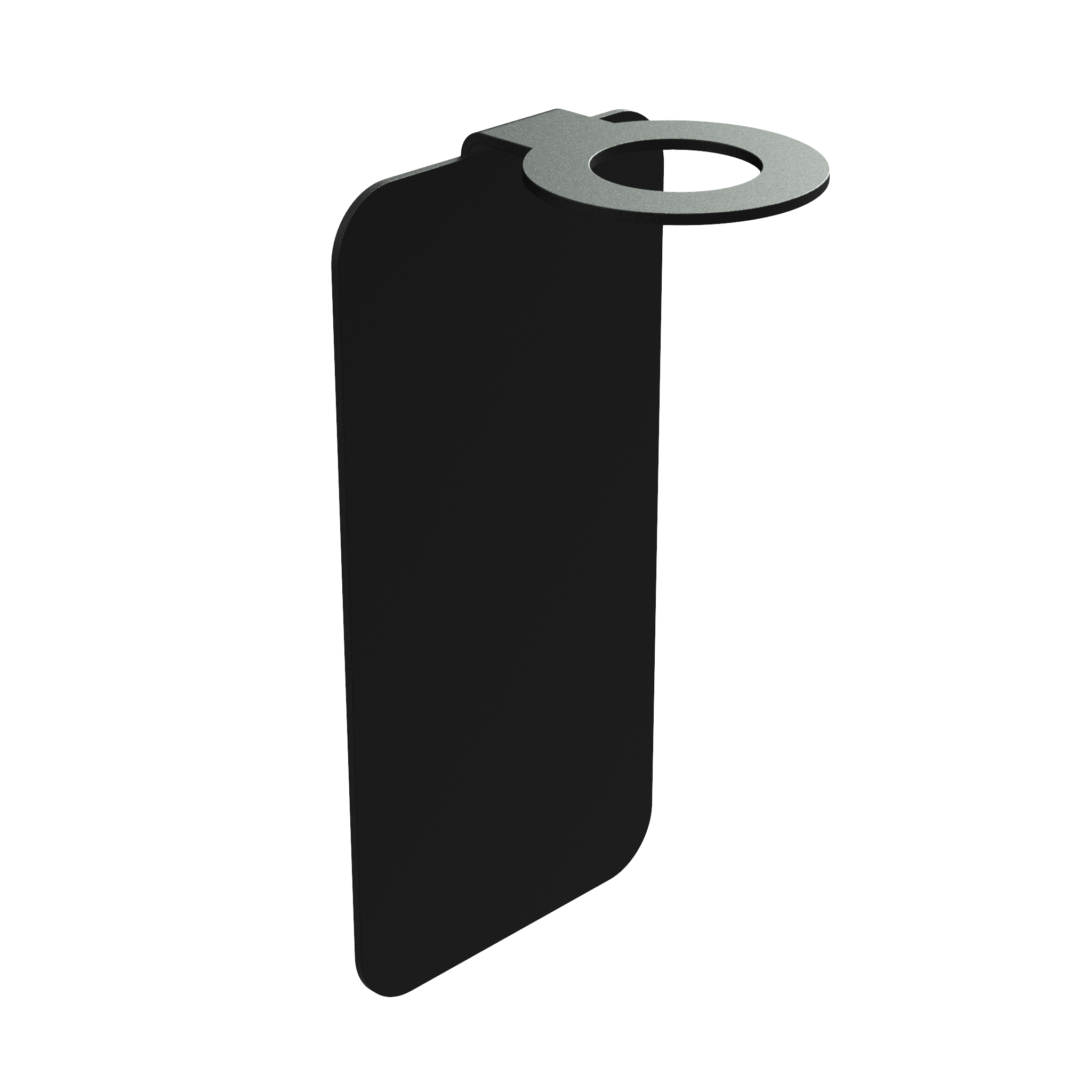 Wandhalterung für 28mm Verschluss schwarz