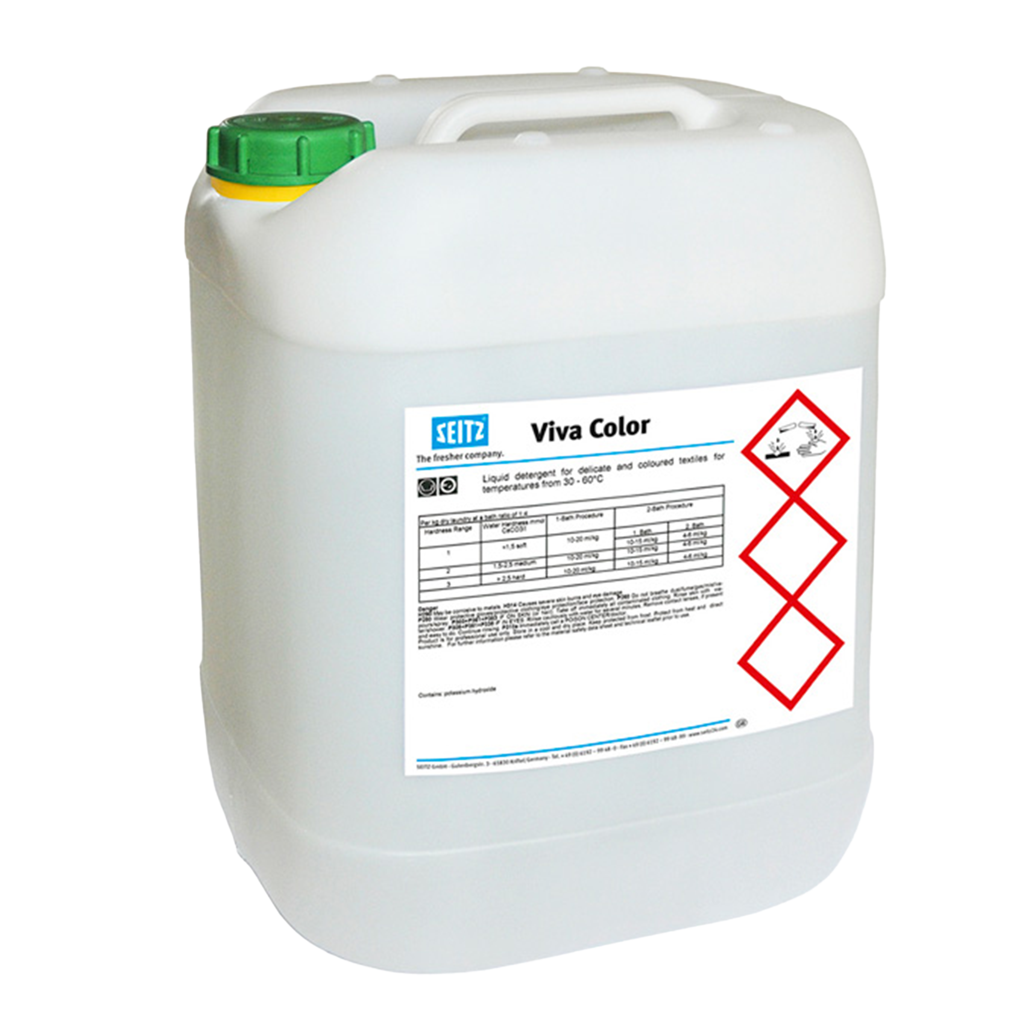Viva Color Flüssiges Buntwaschmittel 20 kg Kanister