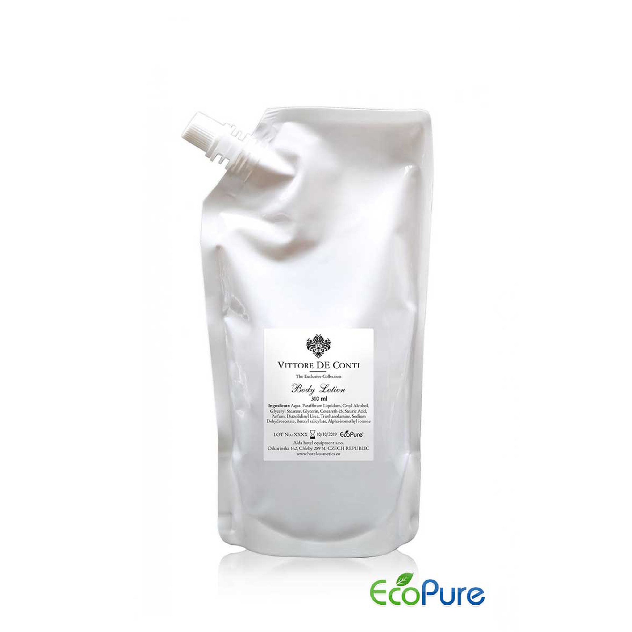Vittore De Conti Body Lotion 310 ml Pump System Nachfüllung