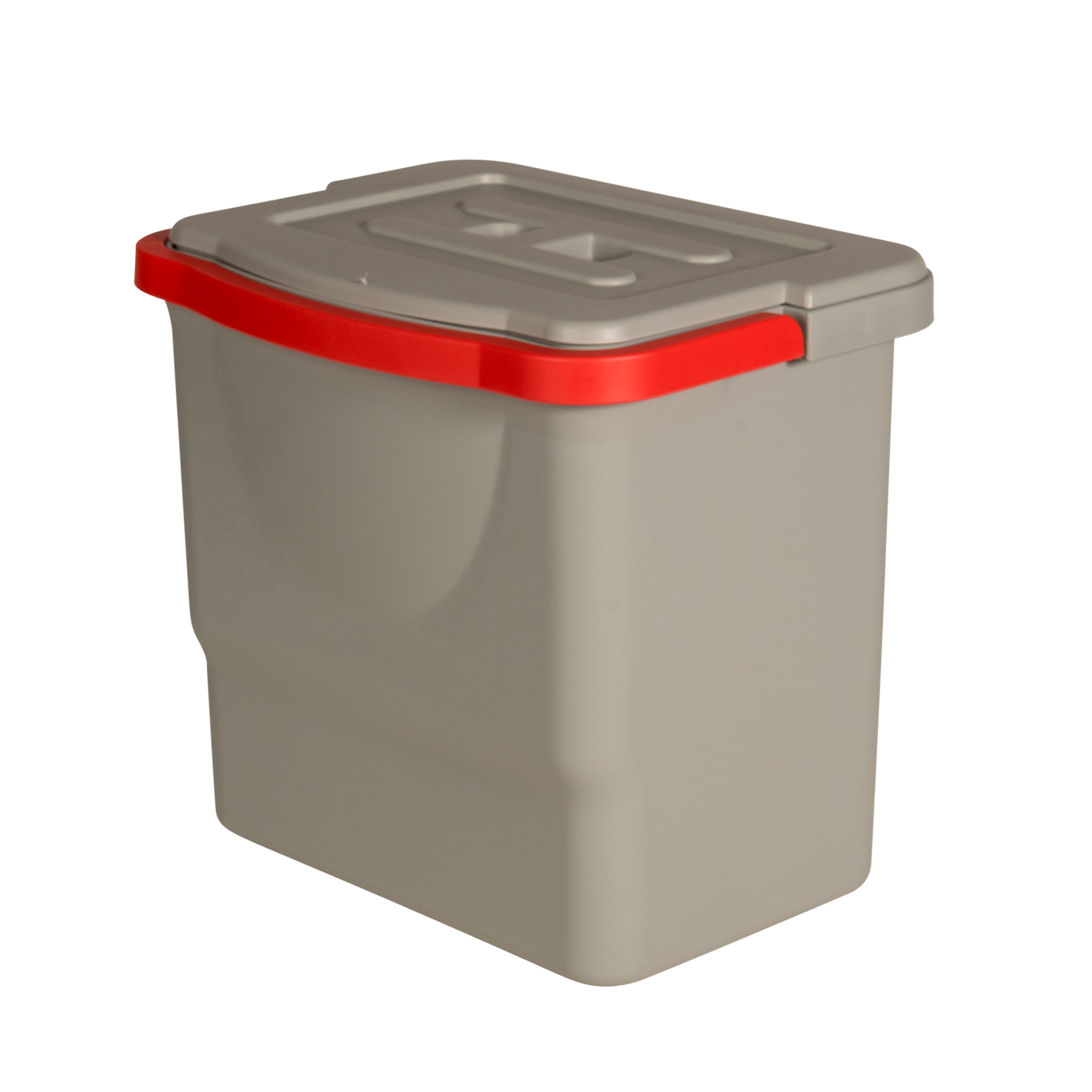 Kunststoffeimer 6 lt. rot mit Schnabel