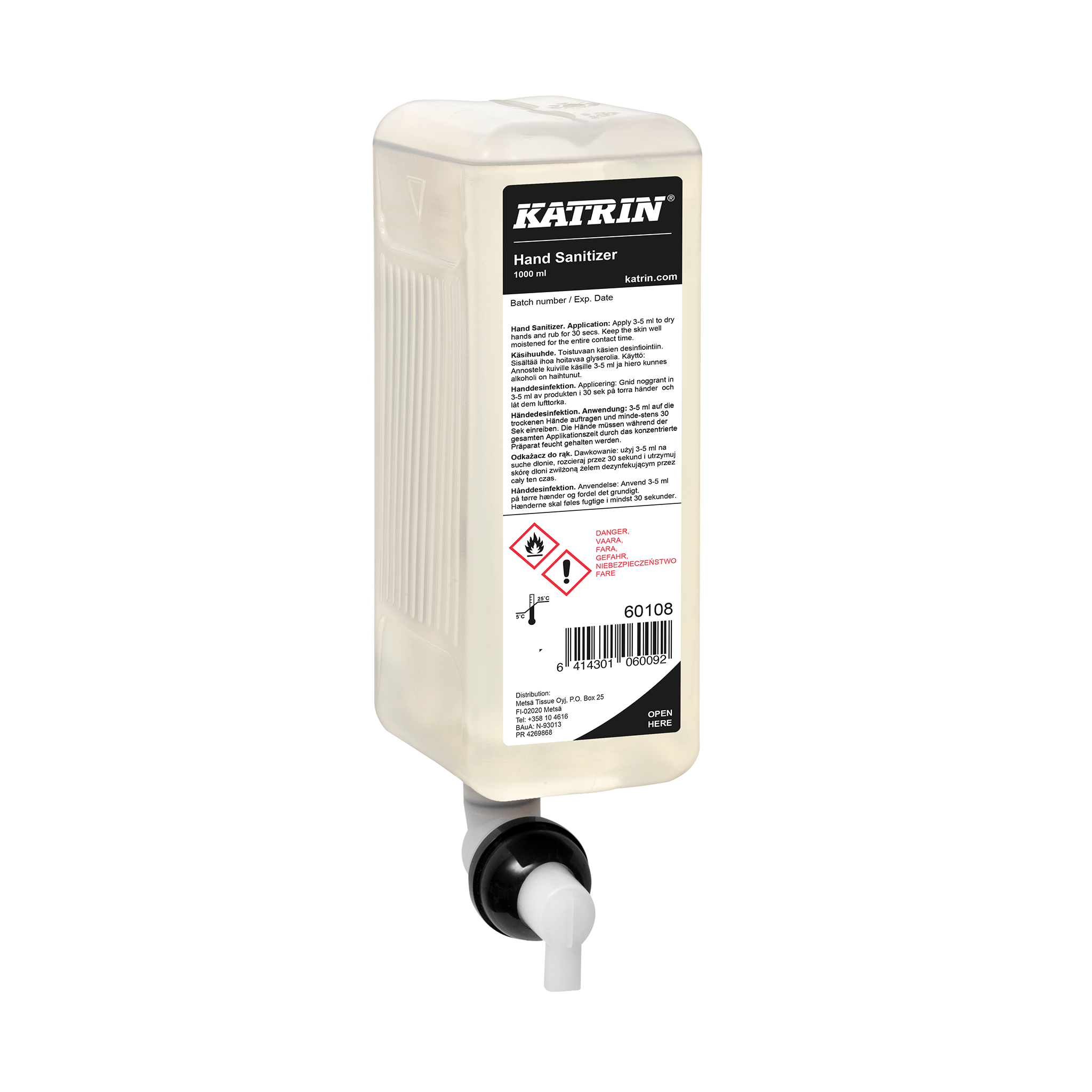 Katrin Handsanitizer Händedesinfektionsmittel 1000ml