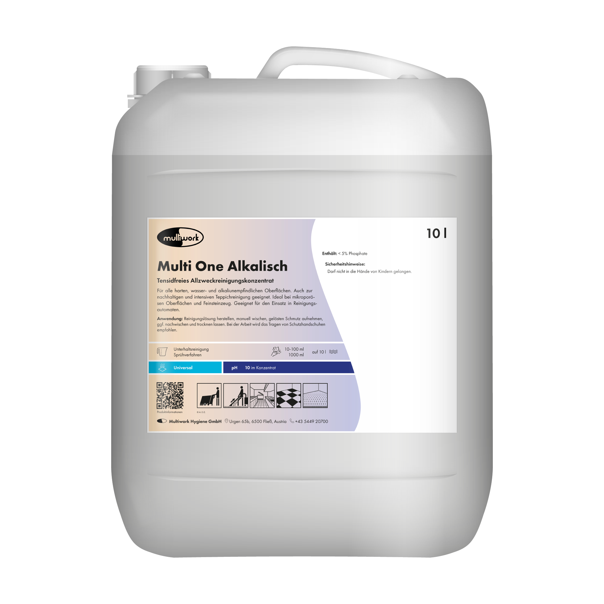 Multi One alkalisch 10lt.