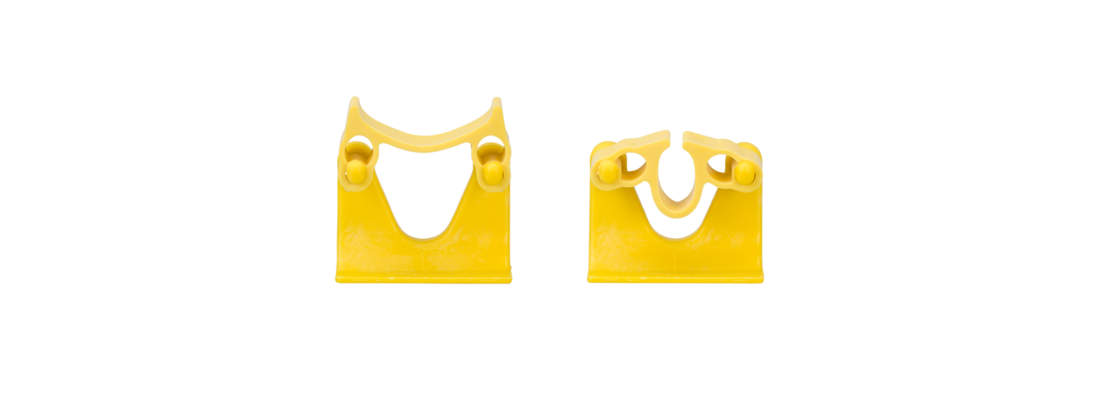 Halter f. Stiele Ø22-32 für Ordnungssystem, Größe 1, gelb