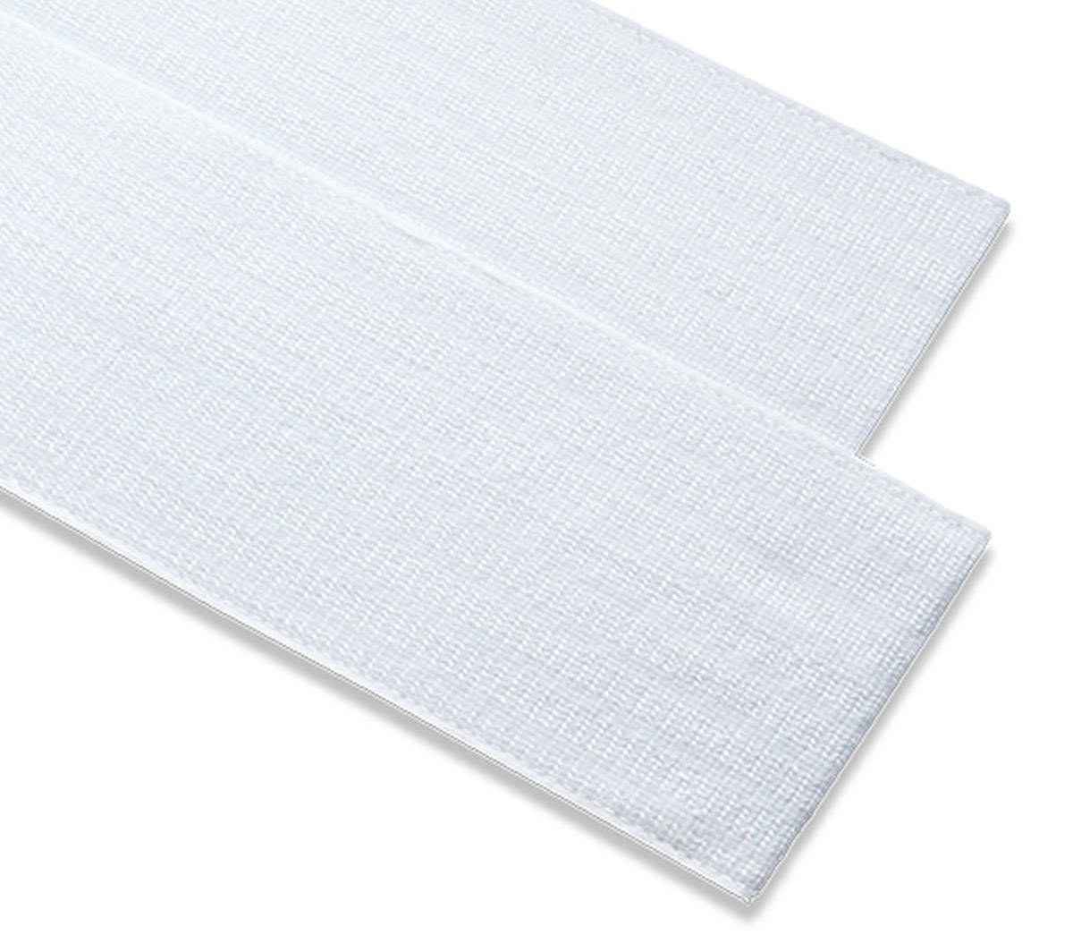 Einwegklettmopp Microfaserbezug weiß 43cm