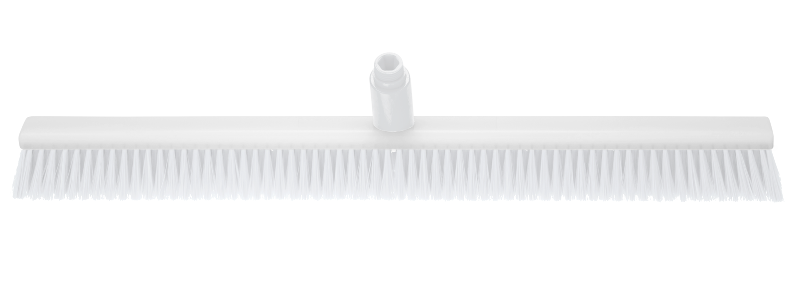 Großraumbesen weich weiss - PBT 0,30 glatt - 800 x 50 mm