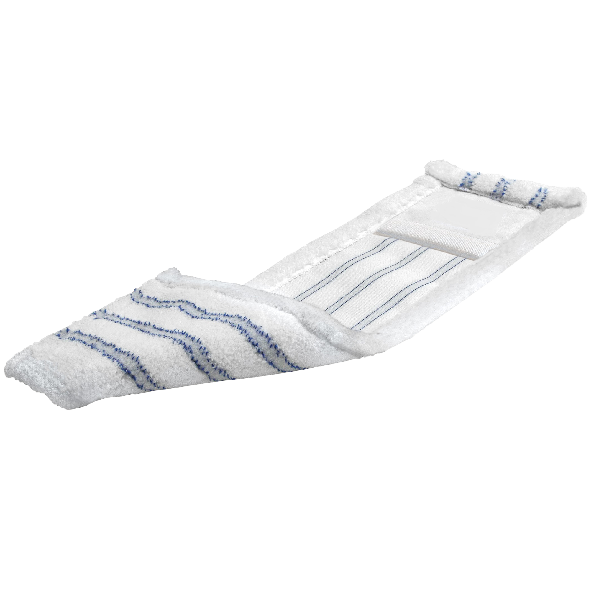 Microfasermopp Profi blau/weiss 50cm mit Tasche u. Lasche