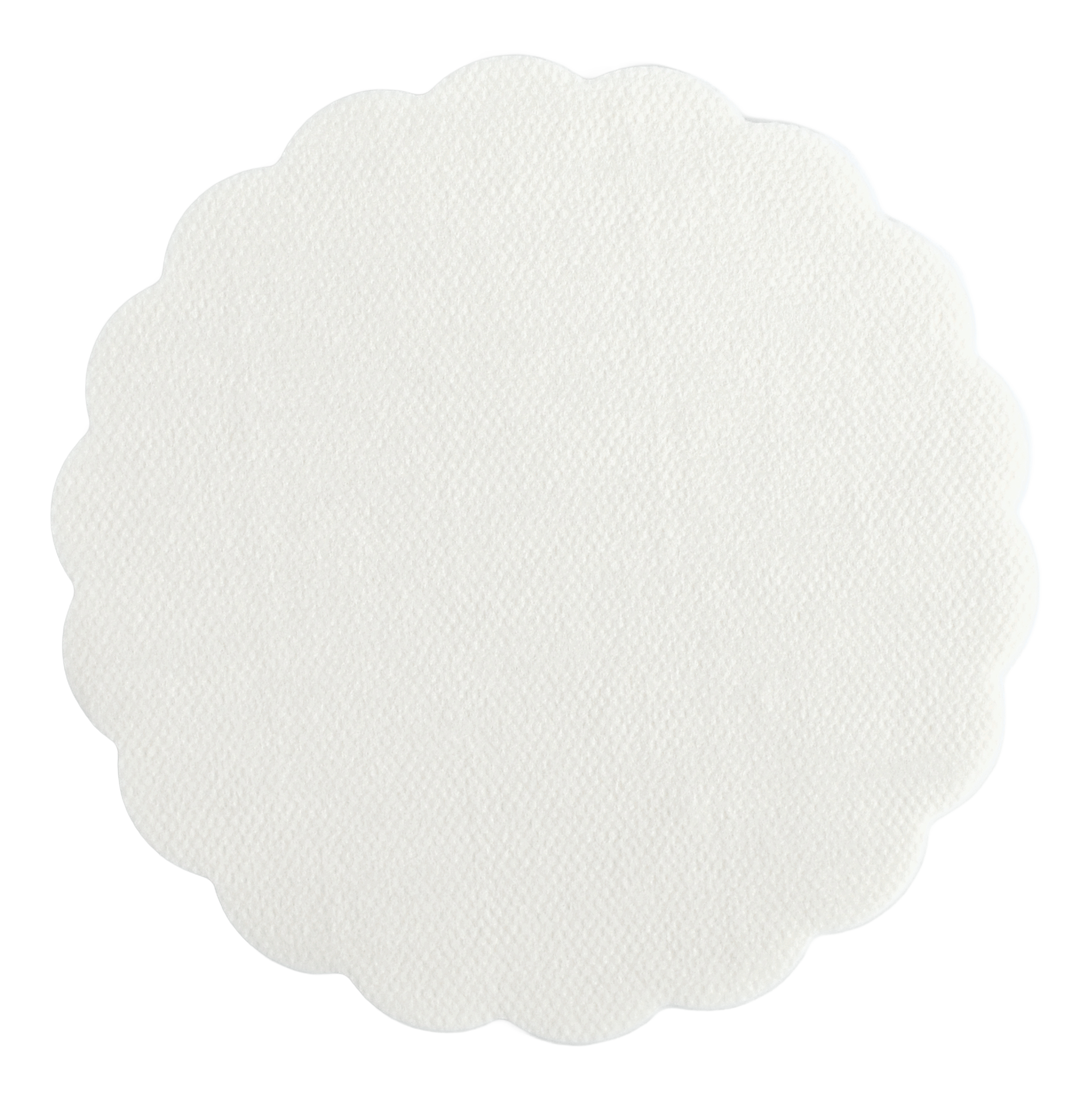 Untersetzer AIRLAID 9cm WHITE 001 - 12000 Stk./Karton