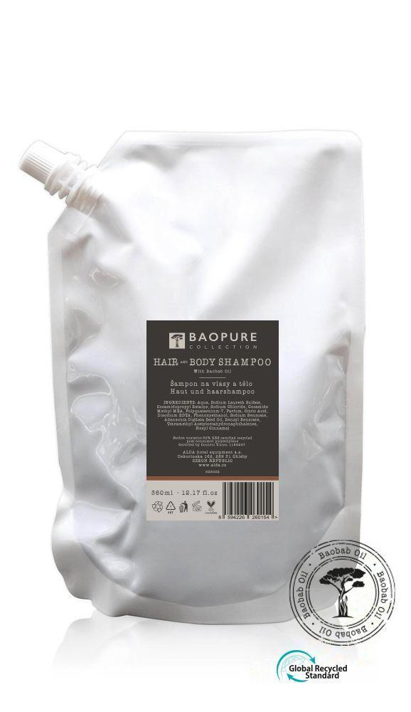 Baopure Collection Hair & Body - 360 ml Nachfüllbeutel