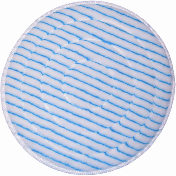 Microfaserpad Weiß-Blau 17 Zoll, 432cm