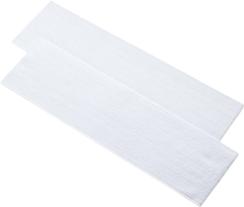 Vorgetränkter Einweg-Klettmopp Microfaserbezüge weiß 43cm