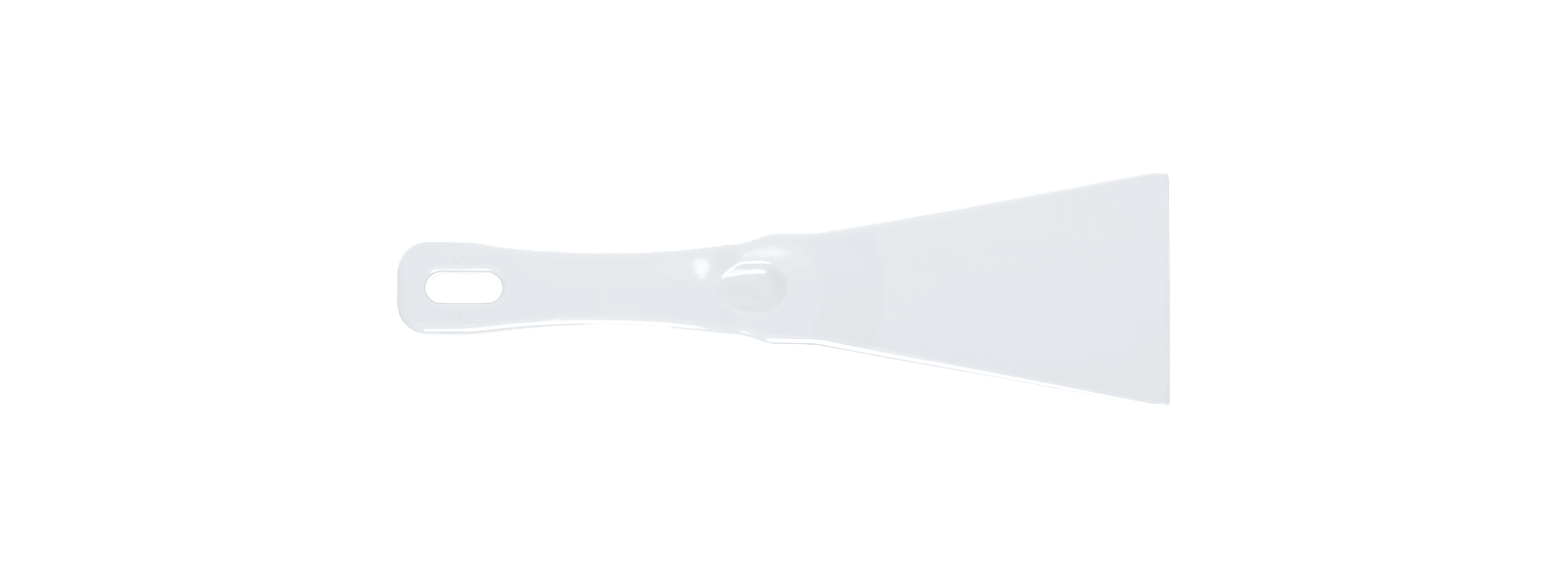 Spachtel PP, 75 x 250 mm, weiß