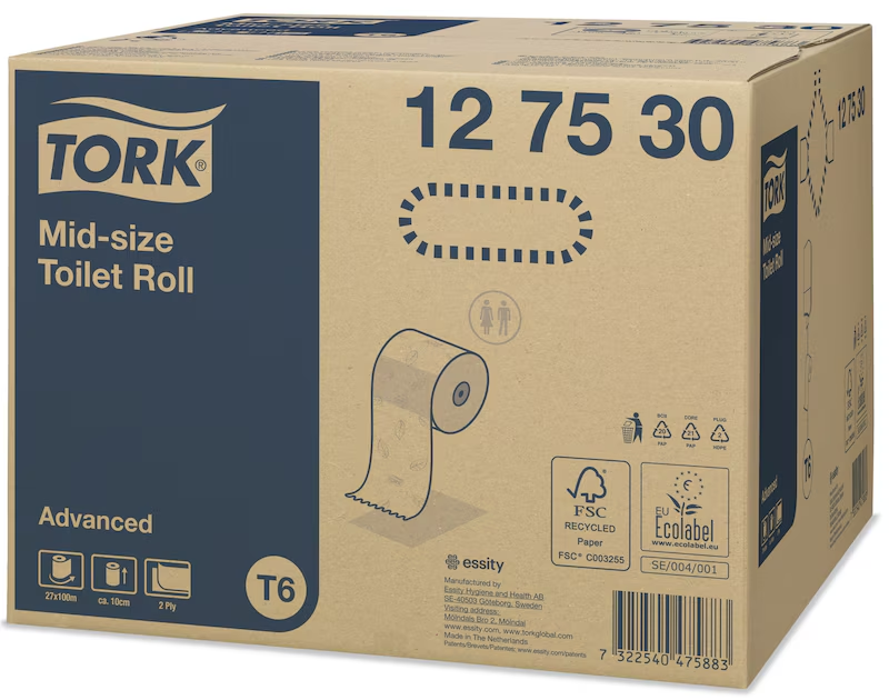 Tork Midi Toilettenpapier 2lg. T6