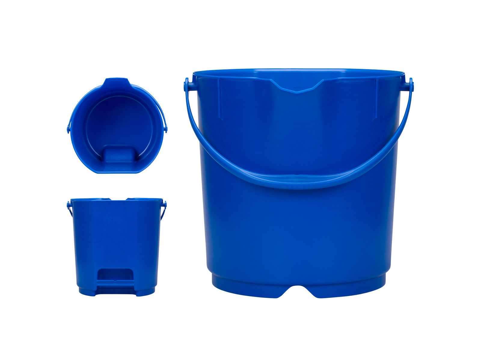 Eimer 15 lt. blau