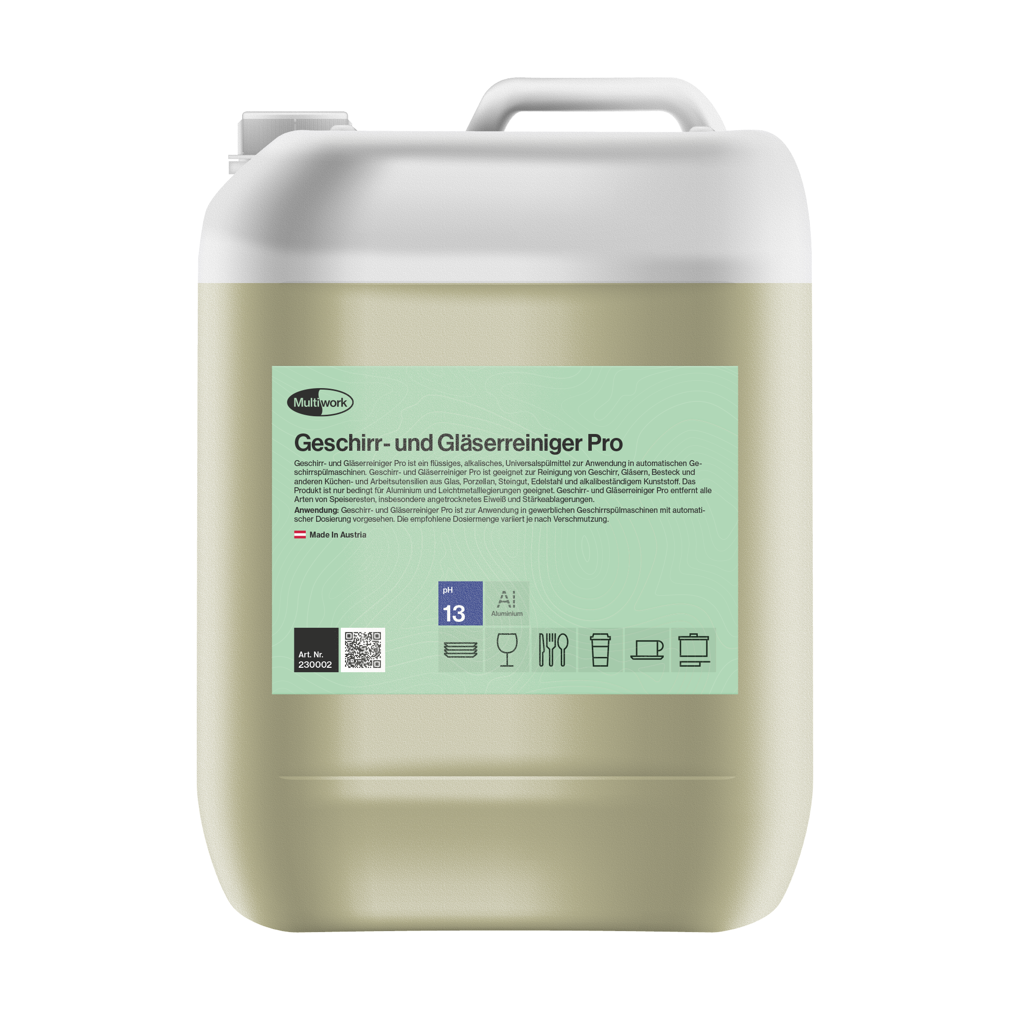 Geschirr- und Gläserreiniger Pro - 25 kg