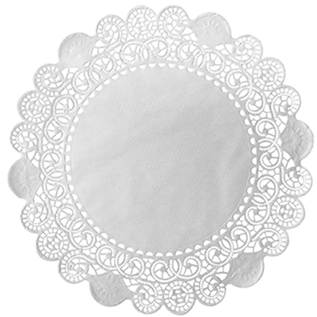 Duni Tortenspitzen Rund / Weiss 27 cm