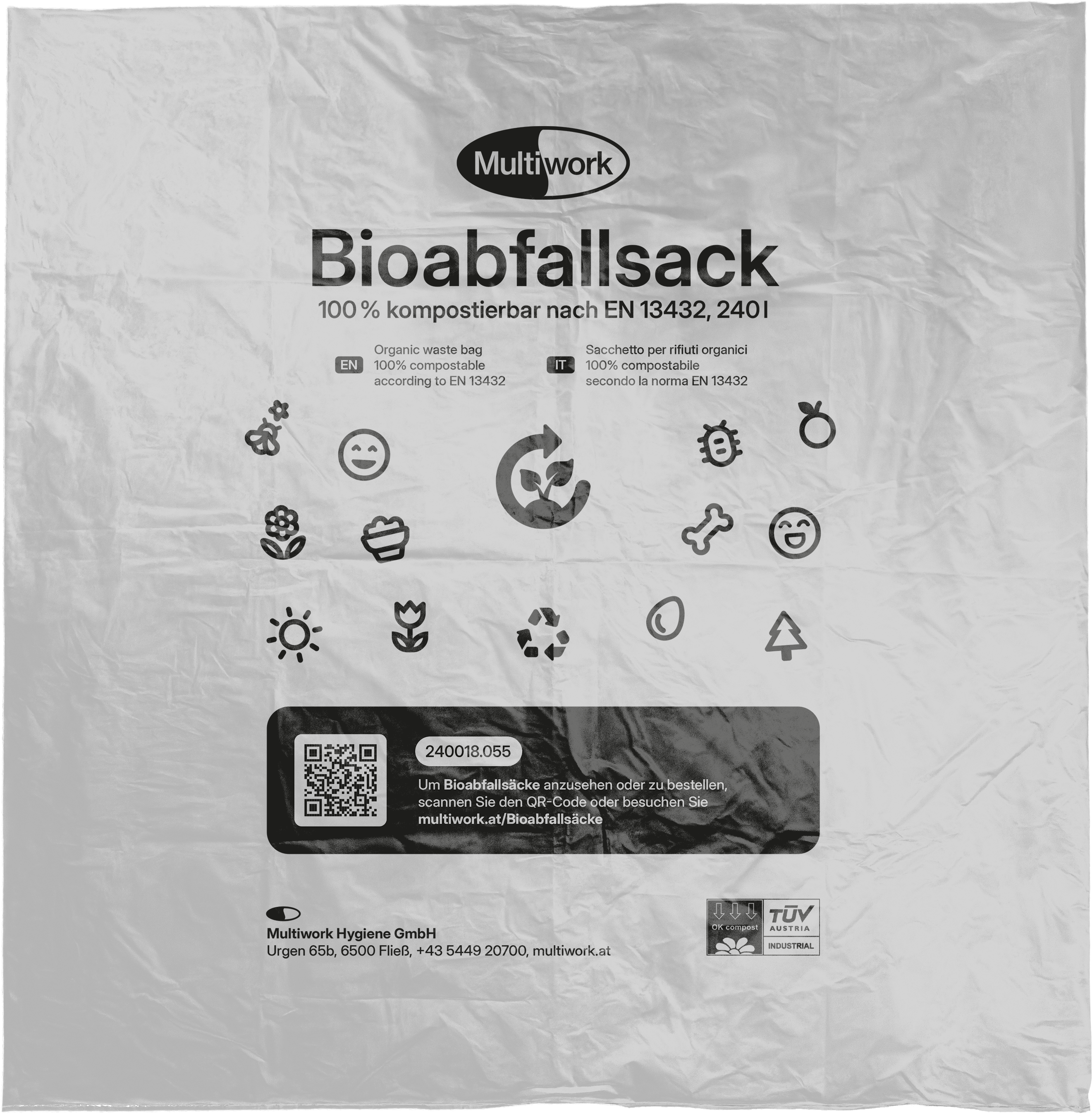 Bio Abfallsäcke 240 Liter